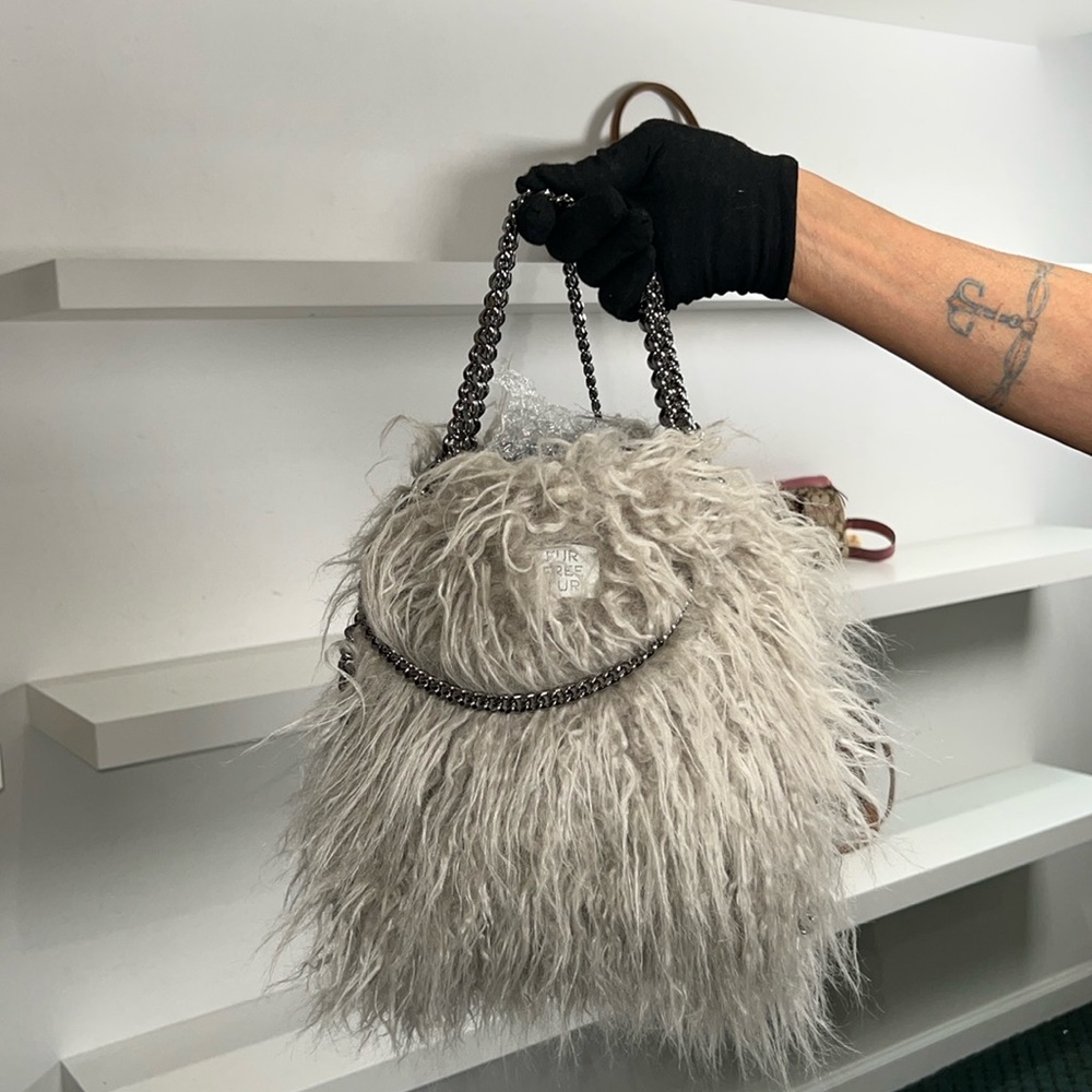 Stella McCartney Falabella Tote Faux Fur Large